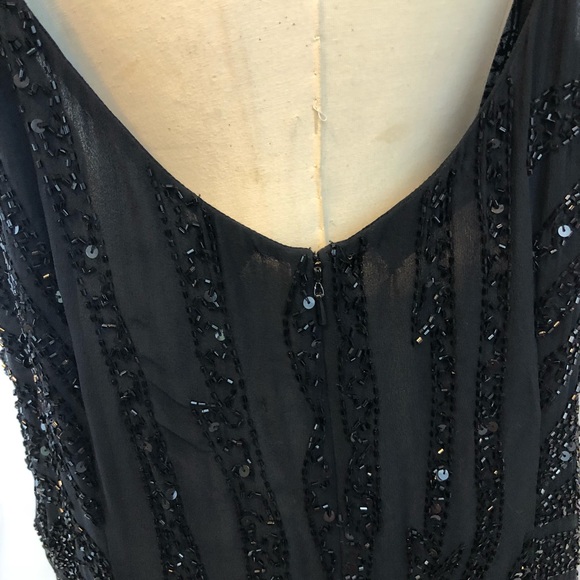 Scala Black Sequin Midi Dress - Picture 6 of 11